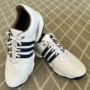 Adidas Tour360 22 Golf Shoes. White/Navy. Worn 2 times. Like new.